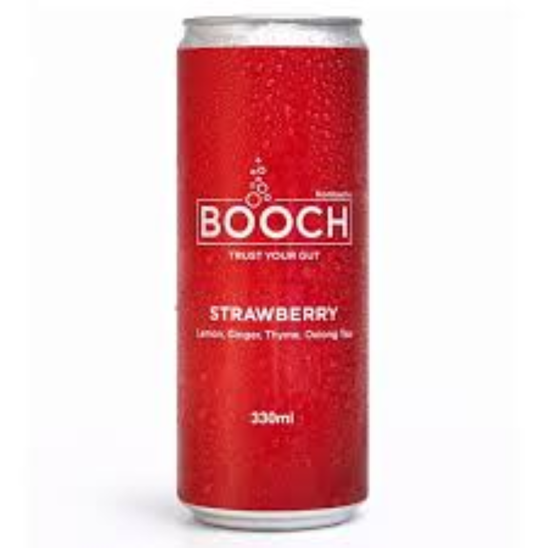 BOOCH STRAWBERRY,GINGER,LEMON,THYME CAN 330ML
